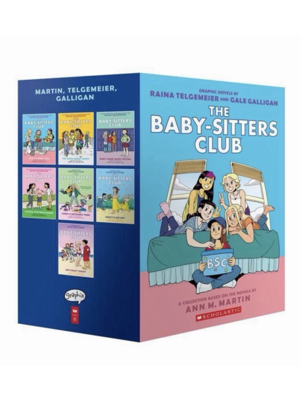 The Baby-Sitters Club Graphic Novels #1-7: A Graphix Collection